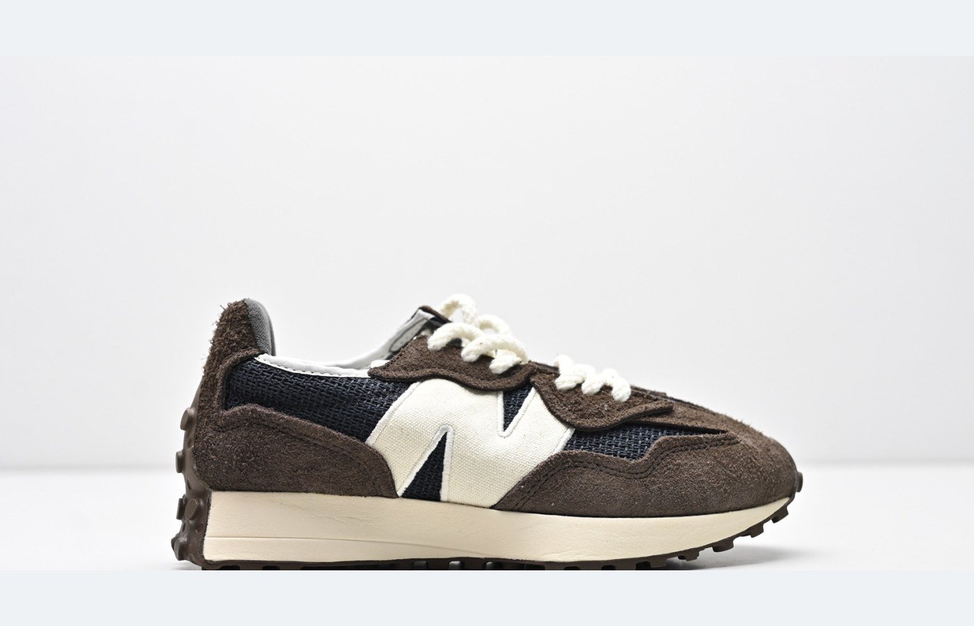 New Balance 327 – Marron / Gris clair
