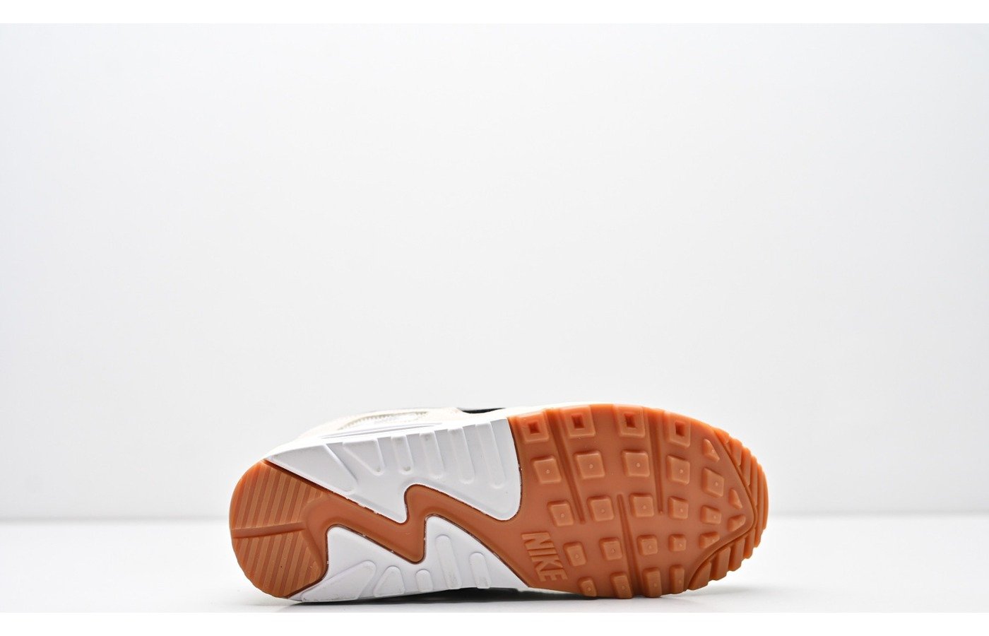 Nike Air Max 90 – Blanc Beige Noir et Orange