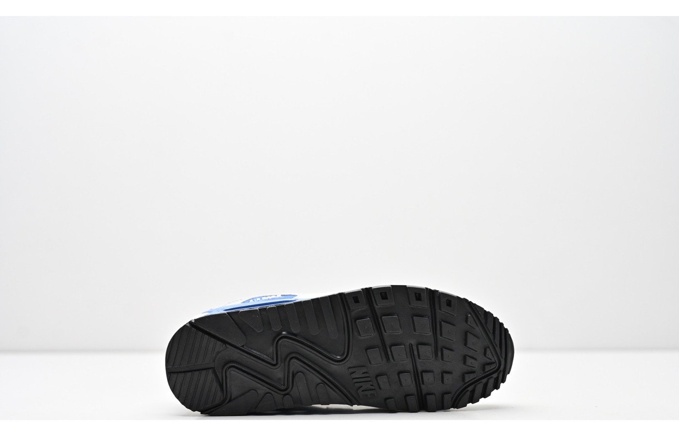 Nike Air Max 90 – Blanc Gris et Bleu Royal