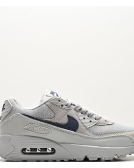 Nike Air Max 90 – Gris Clair et Bleu Marine