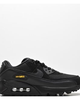 Nike Air Max 90 – Noir Logo Jaune