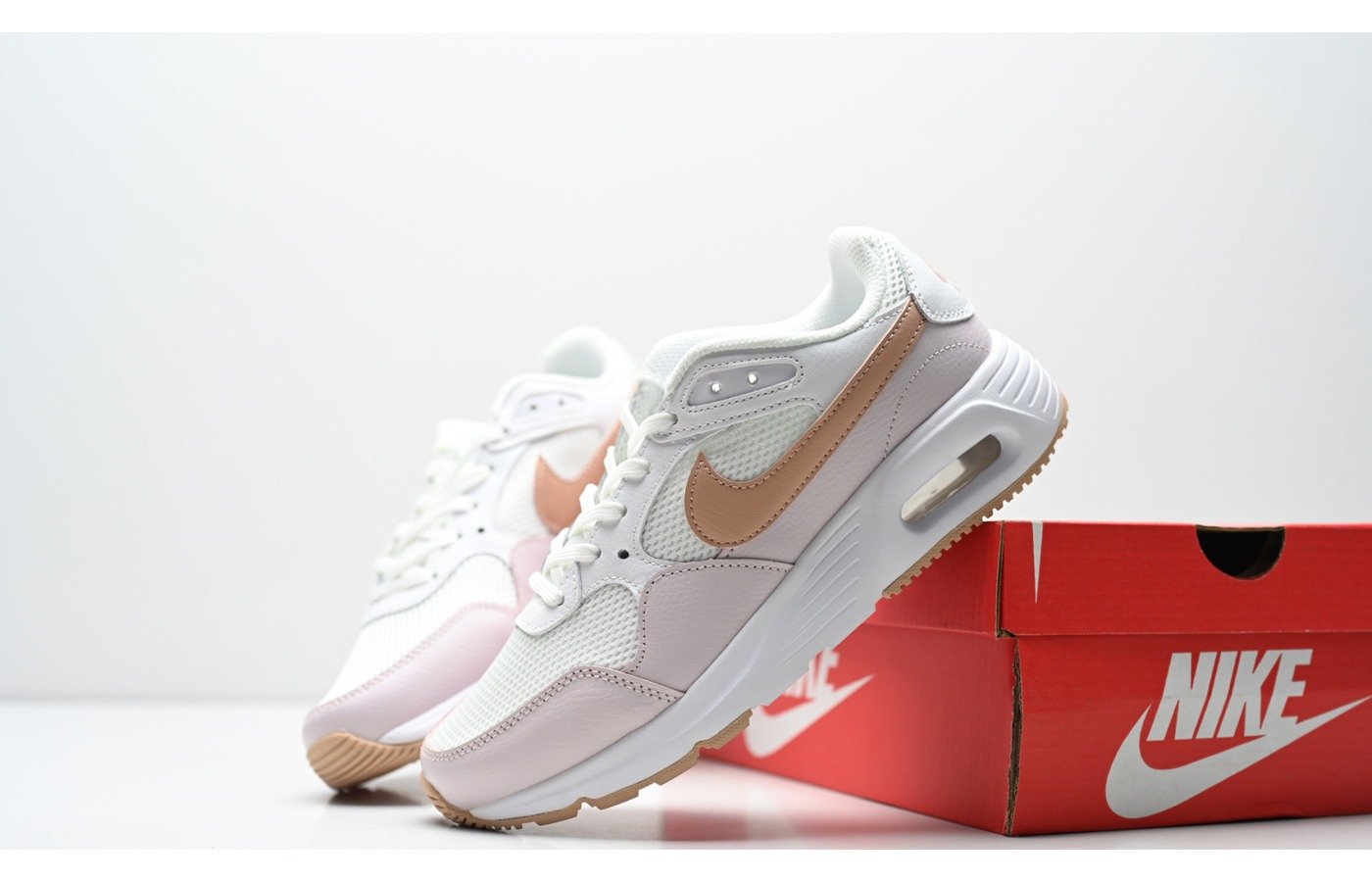 Nike Air Max SC – Blanc et Rose Poudre
