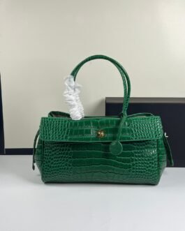 Chanel Coco Handle Croco – Vert