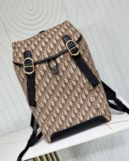 Dior Backpack Oblique – Marron