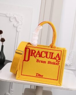 Dior Book Tote Dracula – Orange et rouge