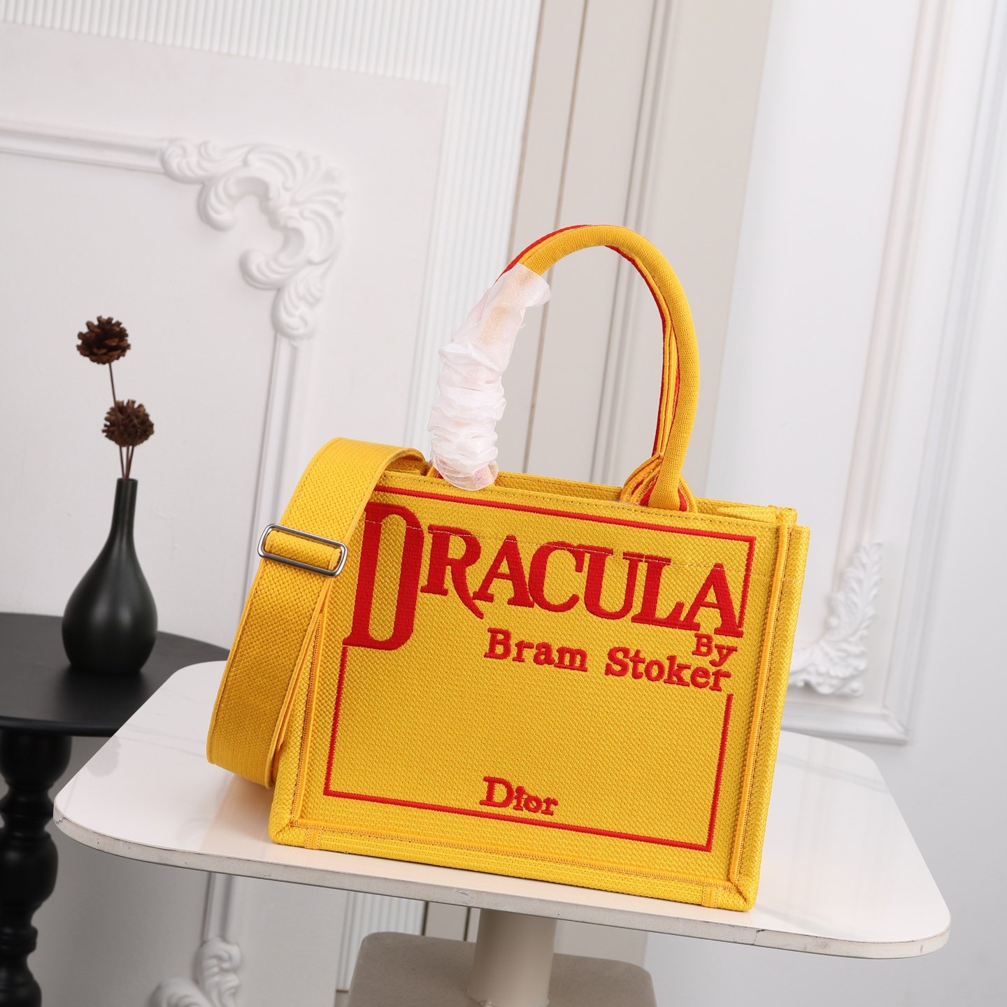 Dior Book Tote Dracula – Orange et rouge