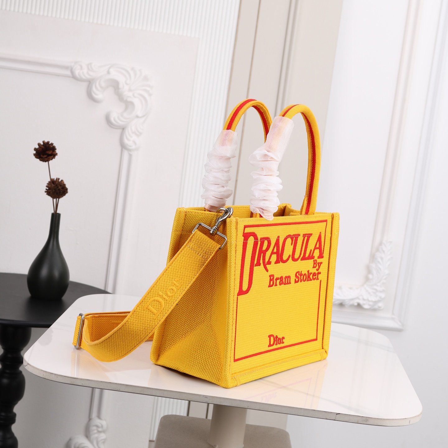 Dior Book Tote Dracula – Orange et rouge