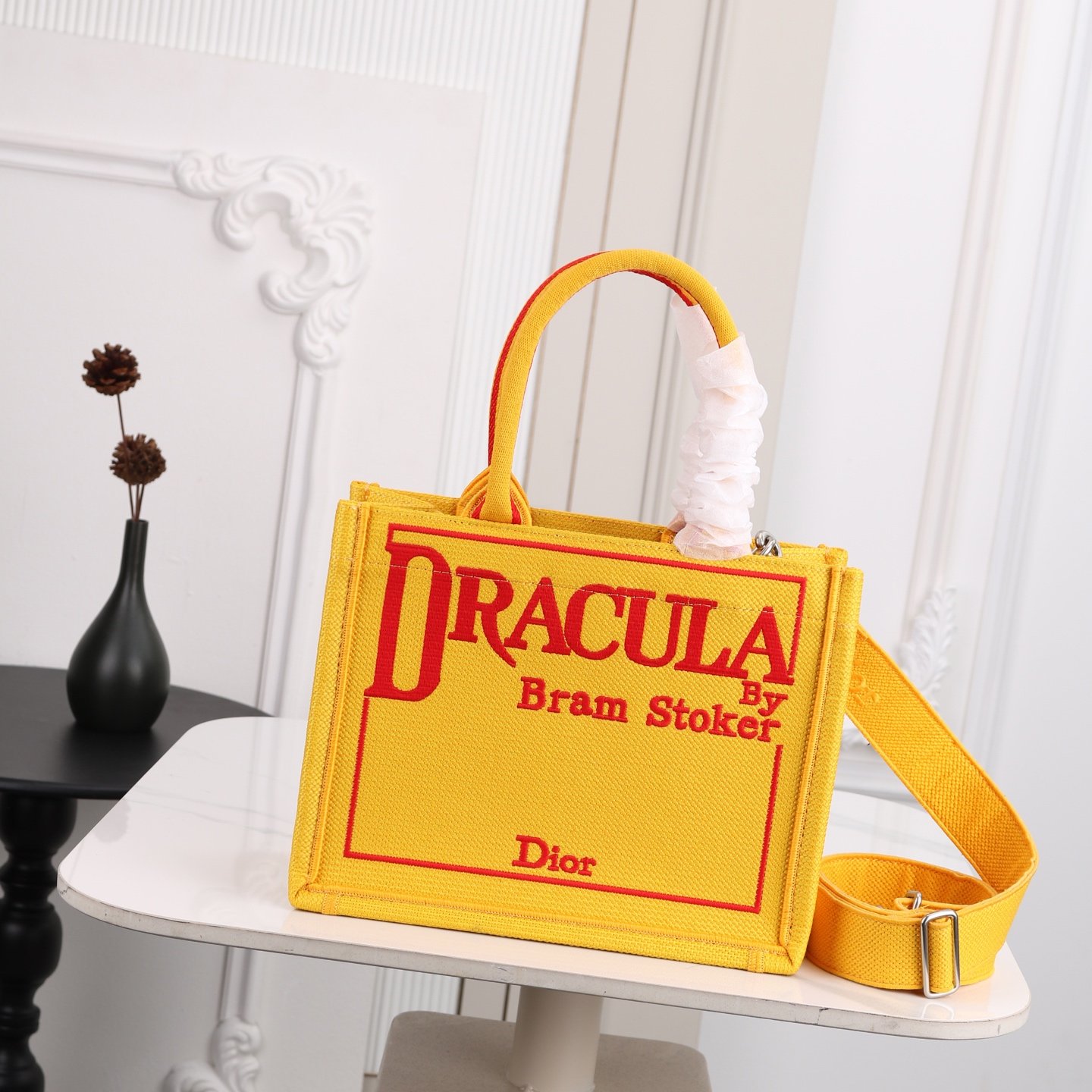 Dior Book Tote Dracula – Orange et rouge