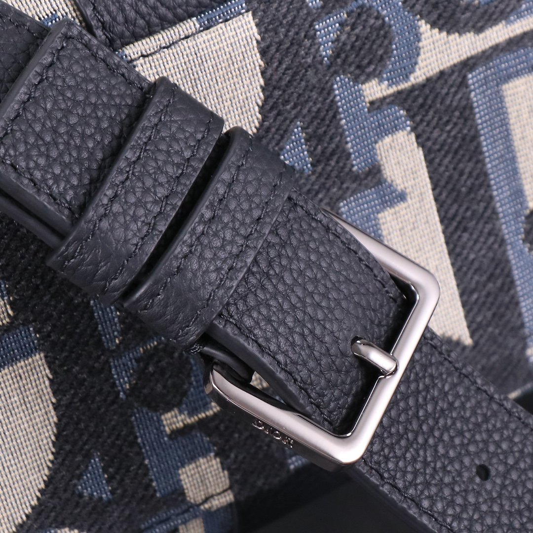 Dior Book Tote Homme Oblique – Gris et noir