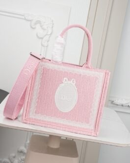 Dior Book Tote – Rose