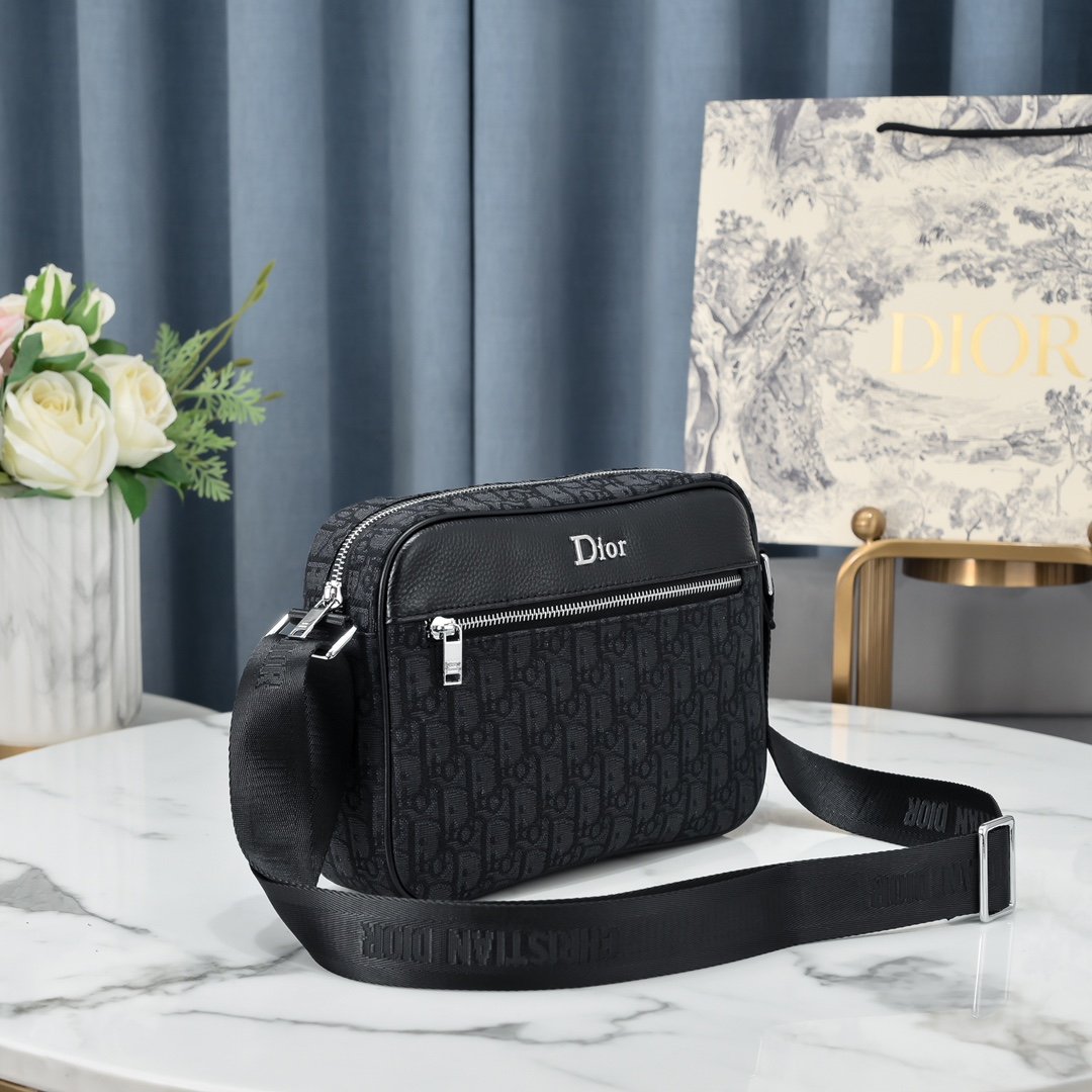 Dior Camera Bag jacquard – Noir
