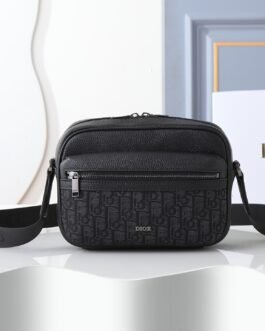 Dior Camera Bag matelassé jacquard – Noir