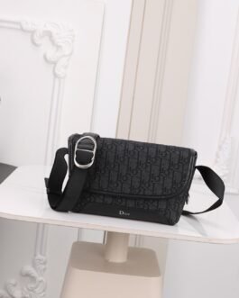 Dior Messenger compact – Noir