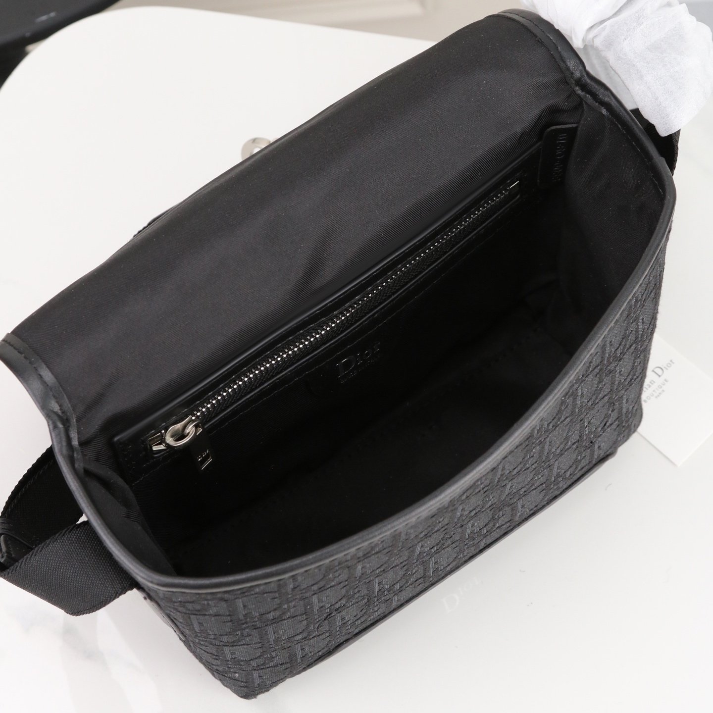 Dior Messenger compact – Noir