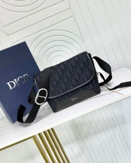 Dior Messenger jacquard – Noir