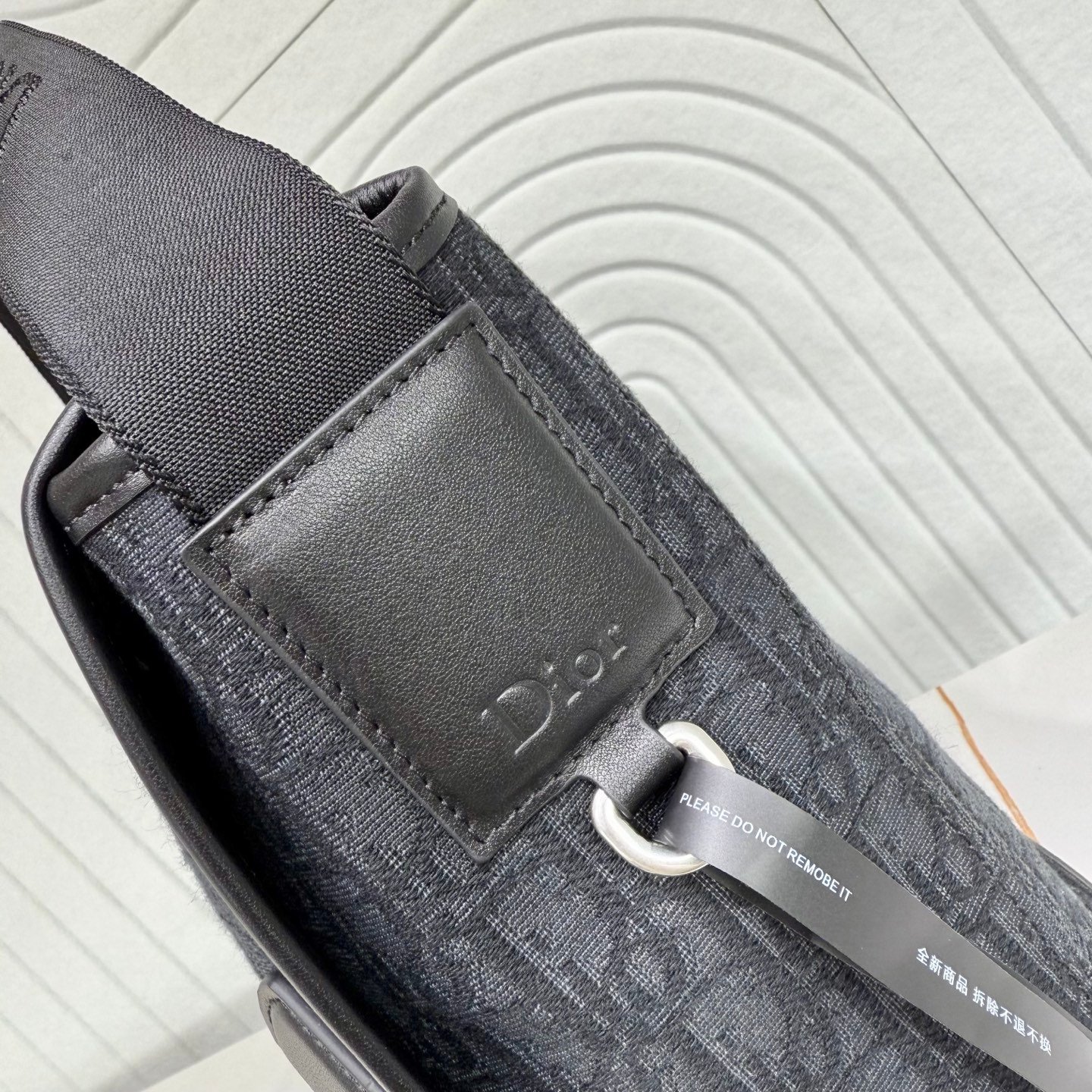 Dior Messenger Oblique compact – Noir