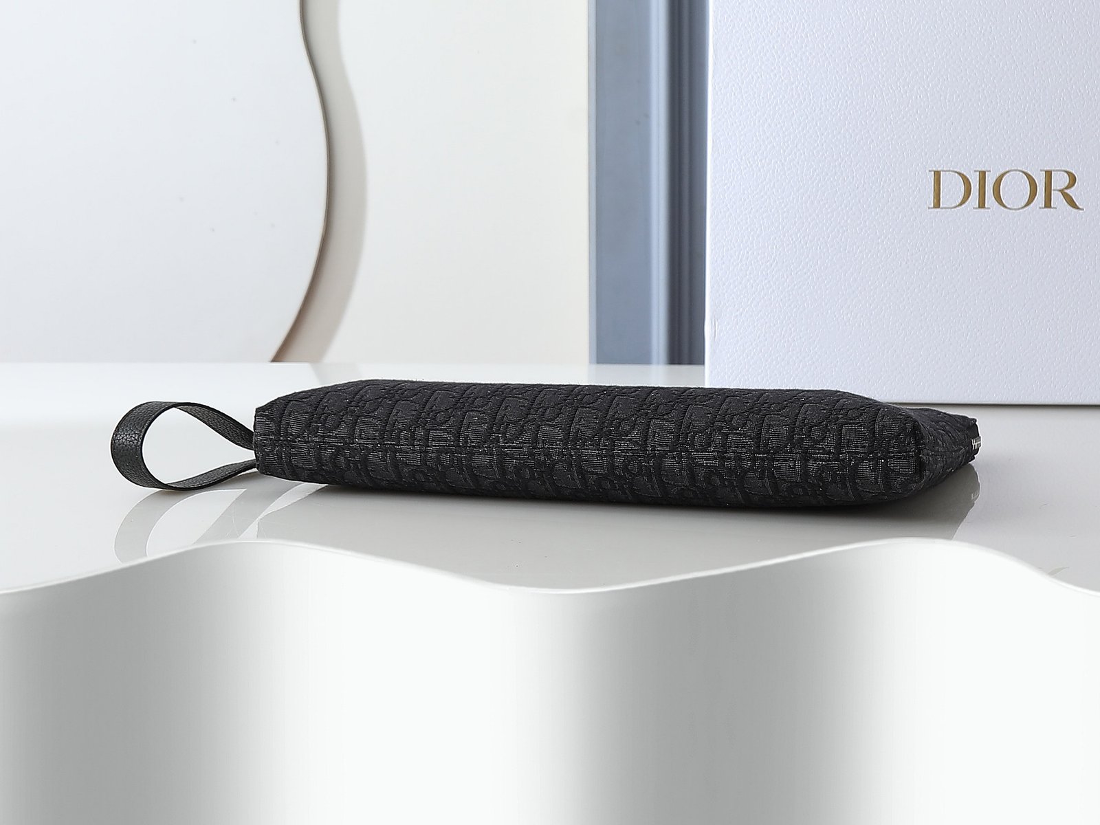 Dior Pochette jacquard – Noir