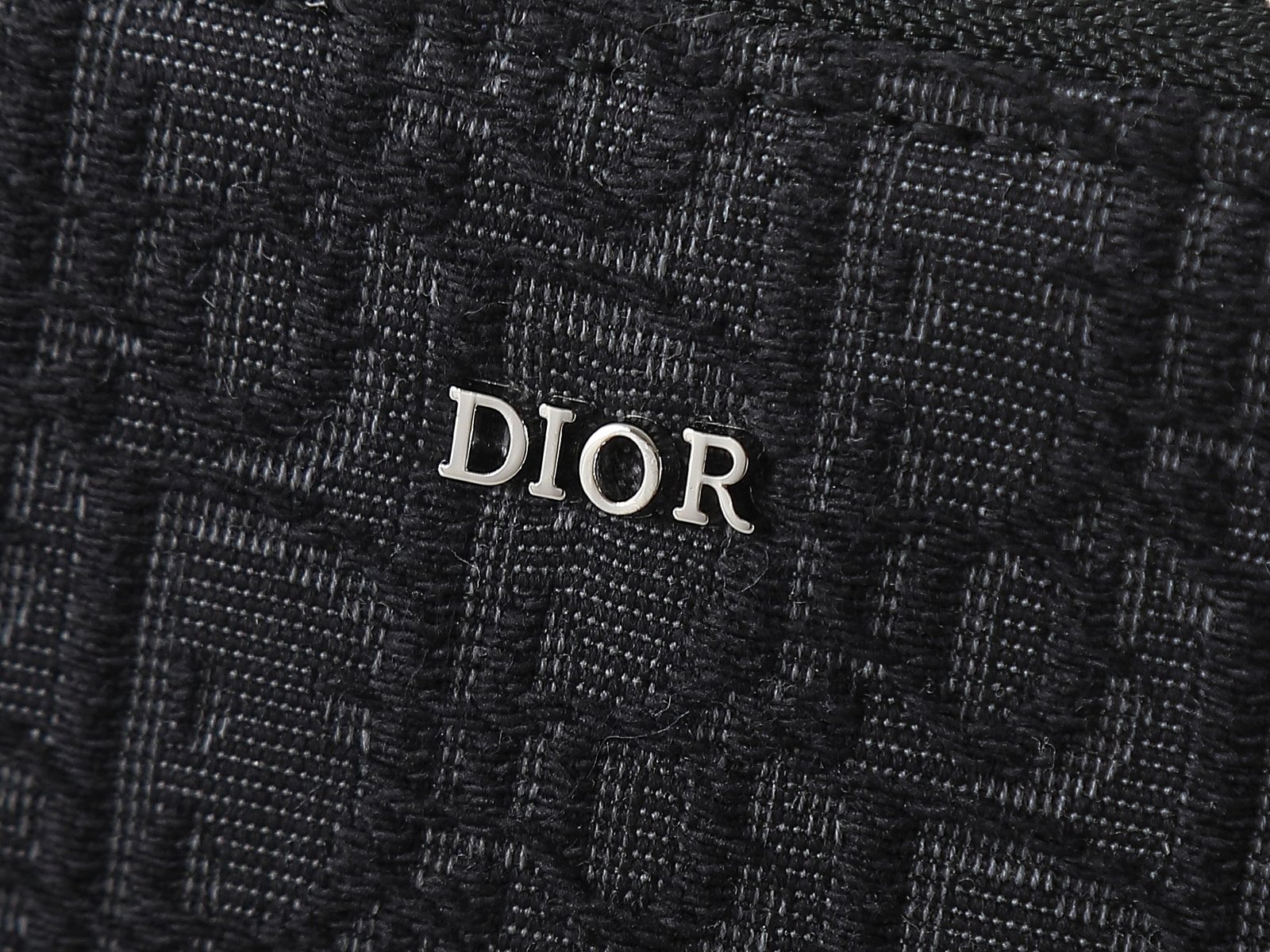 Dior Pochette jacquard – Noir