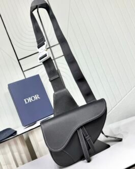 Dior Saddle Crossbody – Noir