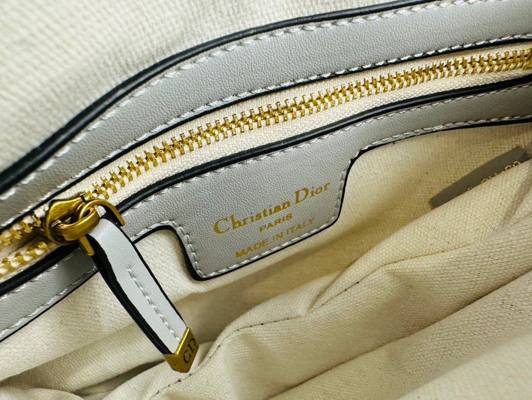 Dior Saddle Oblique – Bleu et gris – sangle Christian Dior
