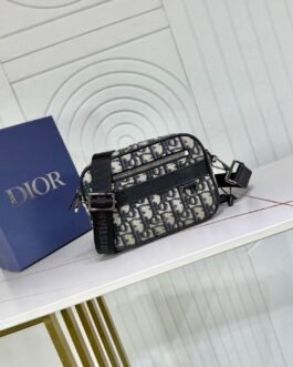 Dior Utility Camera Bag Oblique – Noir et gris