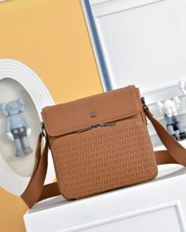 Hermès Sacoche H tressée – Camel