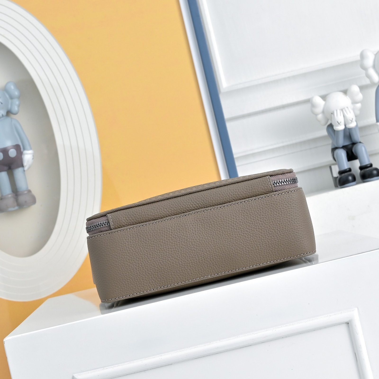 Hermès Sacoche H tressée – Taupe