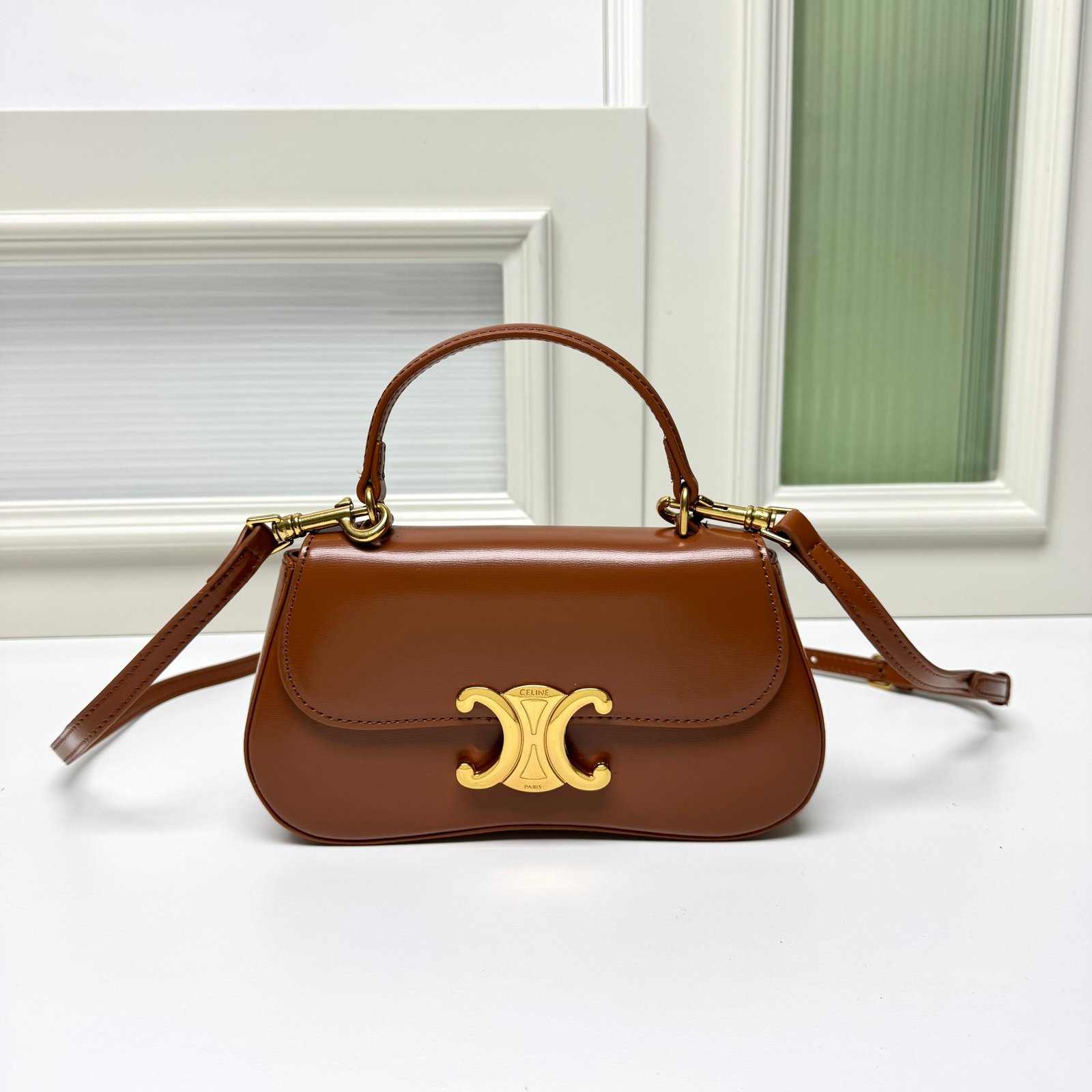 CELINE Ava Triomphe Marron
