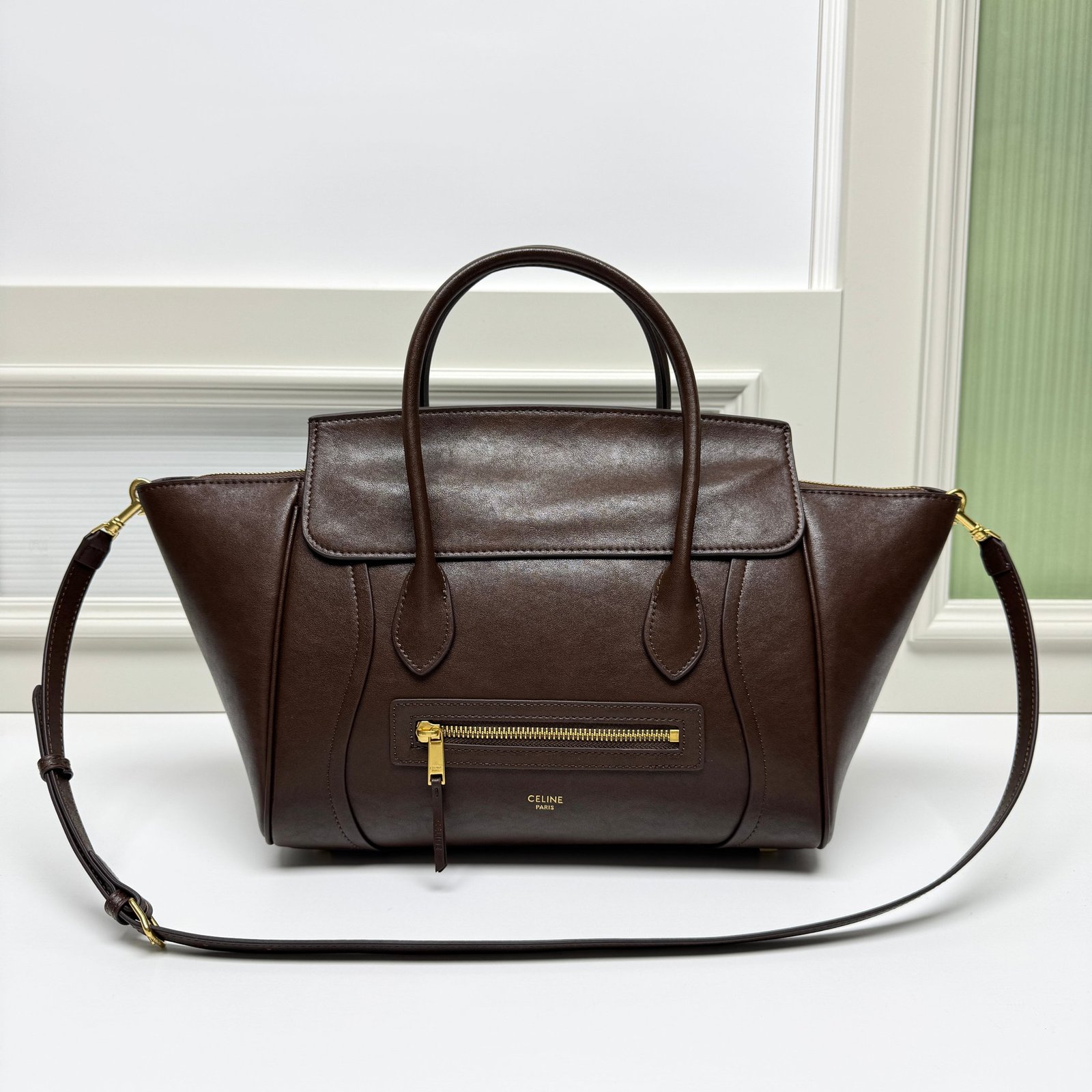 CELINE Luggage Marron