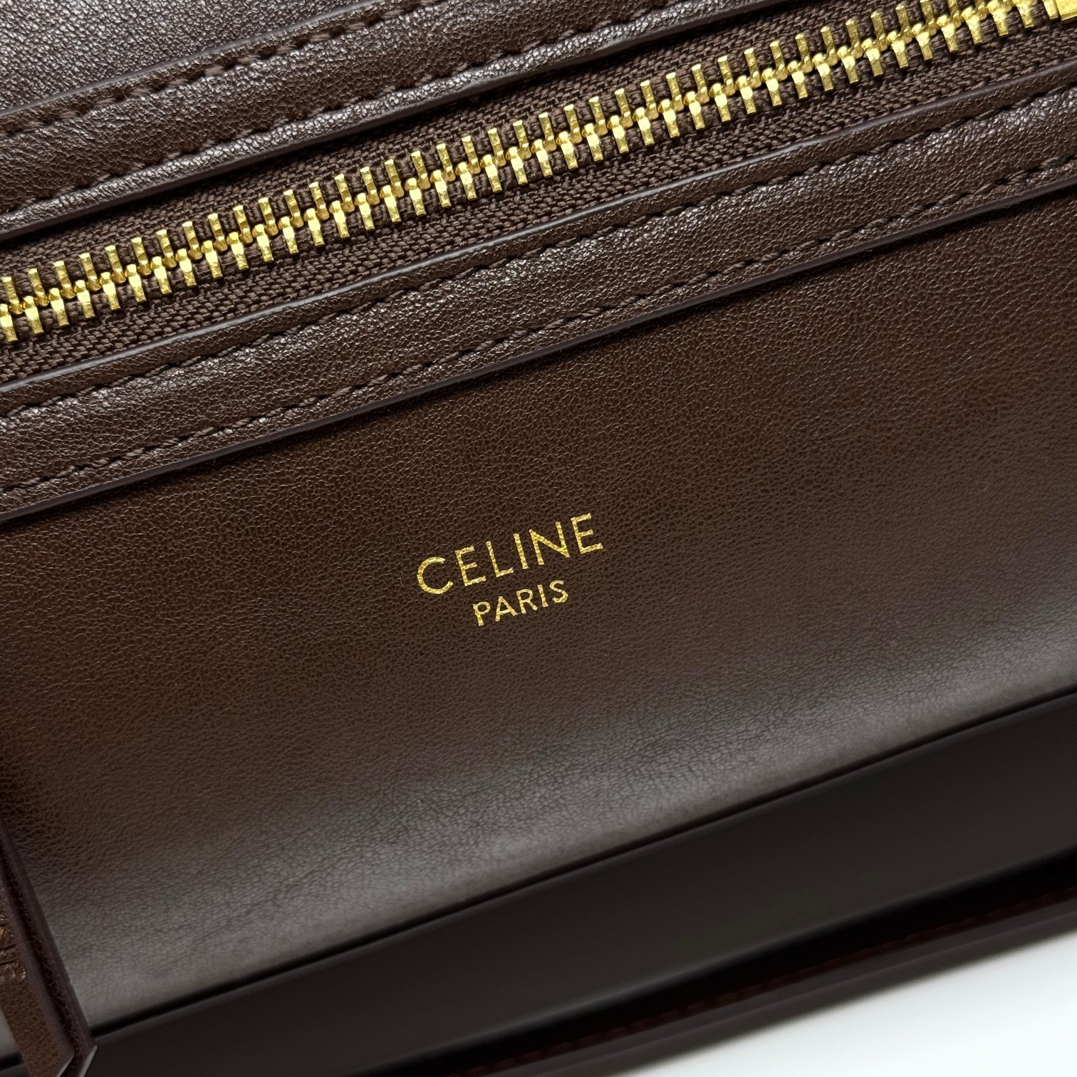 CELINE Luggage Marron