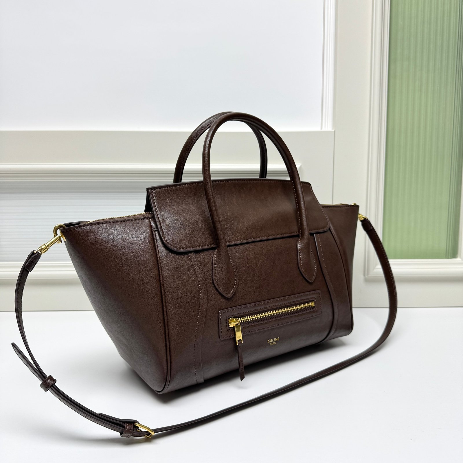 CELINE Luggage Marron