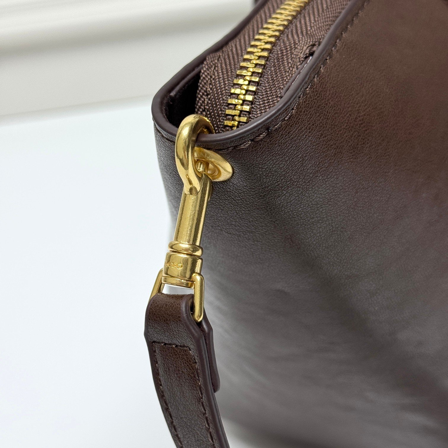 CELINE Luggage Marron