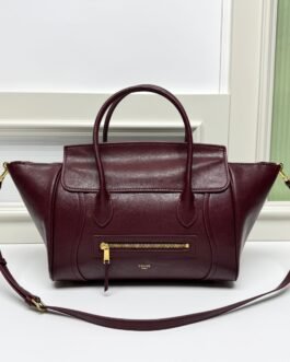 CELINE Luggage Rouge