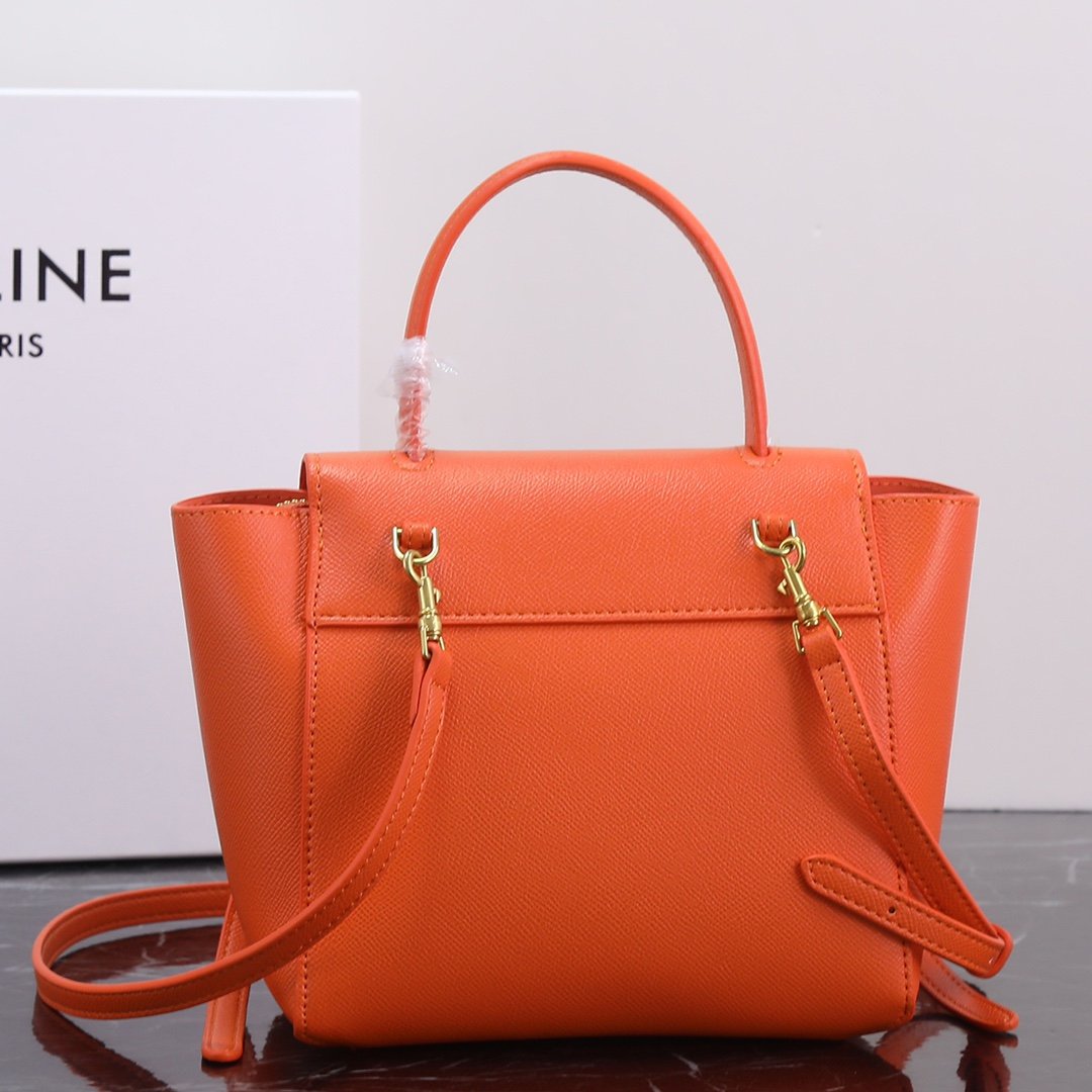 CELINE Luggage Rouge