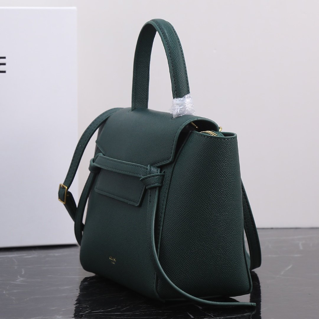 CELINE Luggage Turquoise