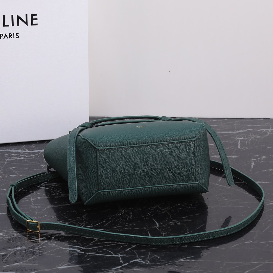CELINE Luggage Turquoise