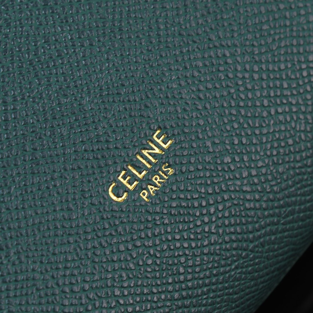 CELINE Luggage Turquoise