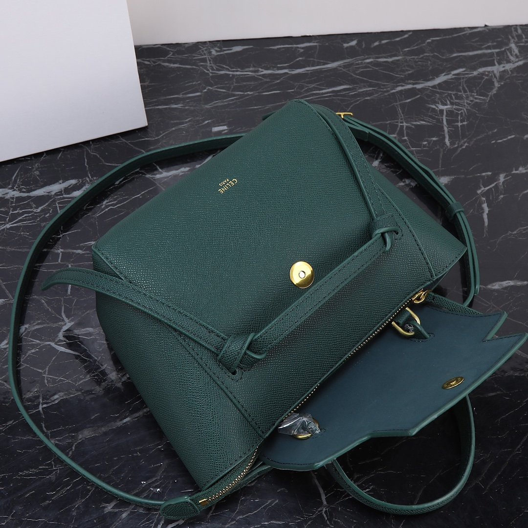 CELINE Luggage Turquoise