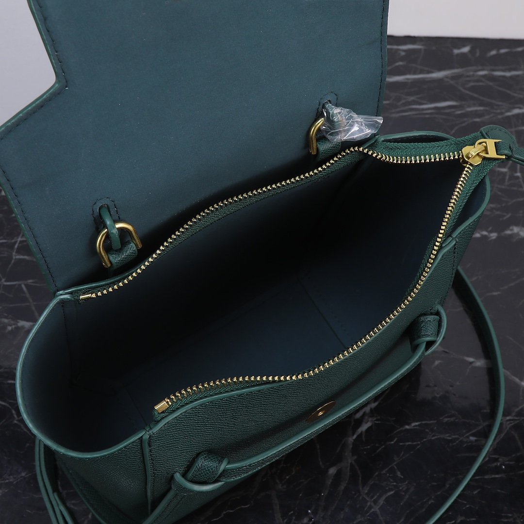 CELINE Luggage Turquoise