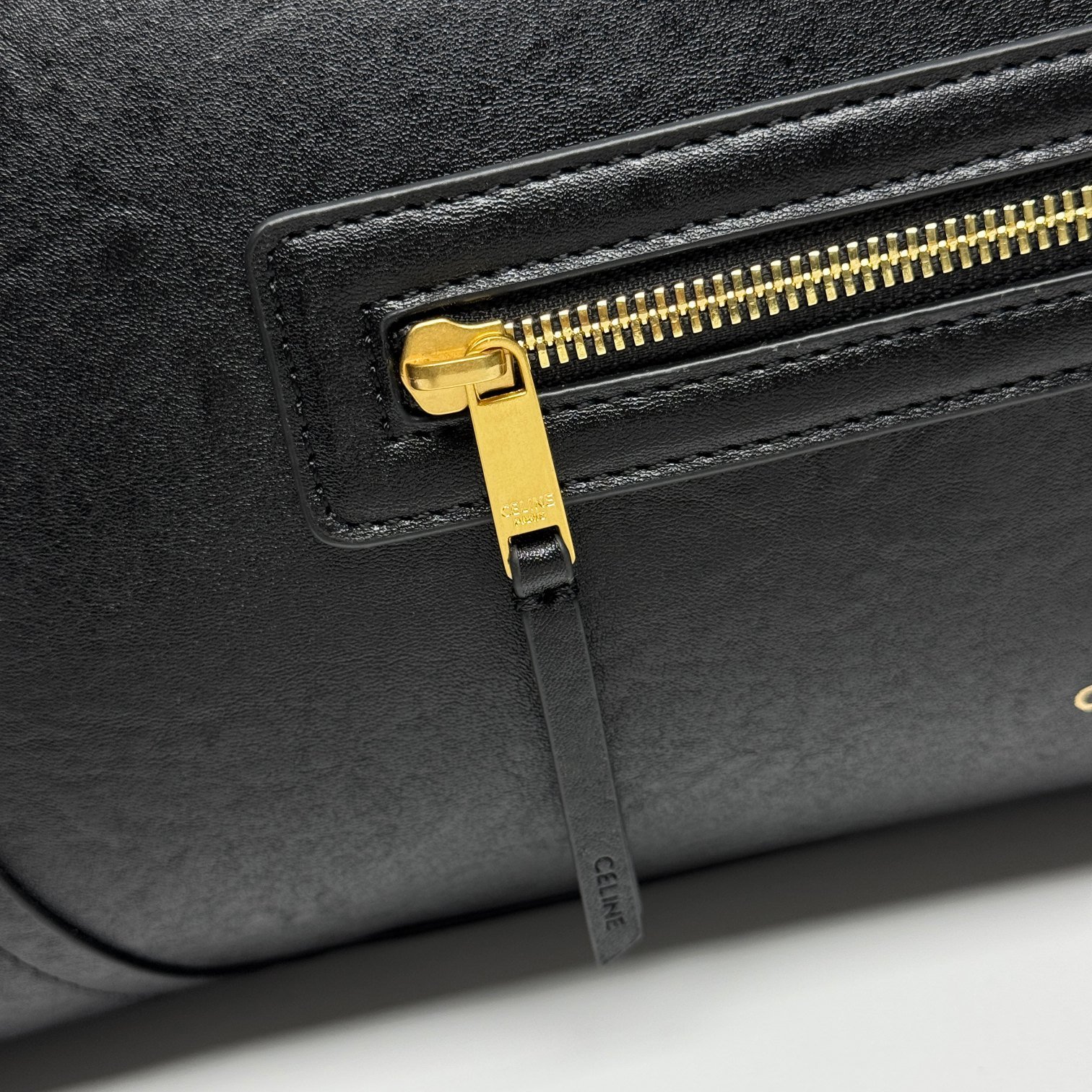 CELINE Mini Ava Triomphe Noir