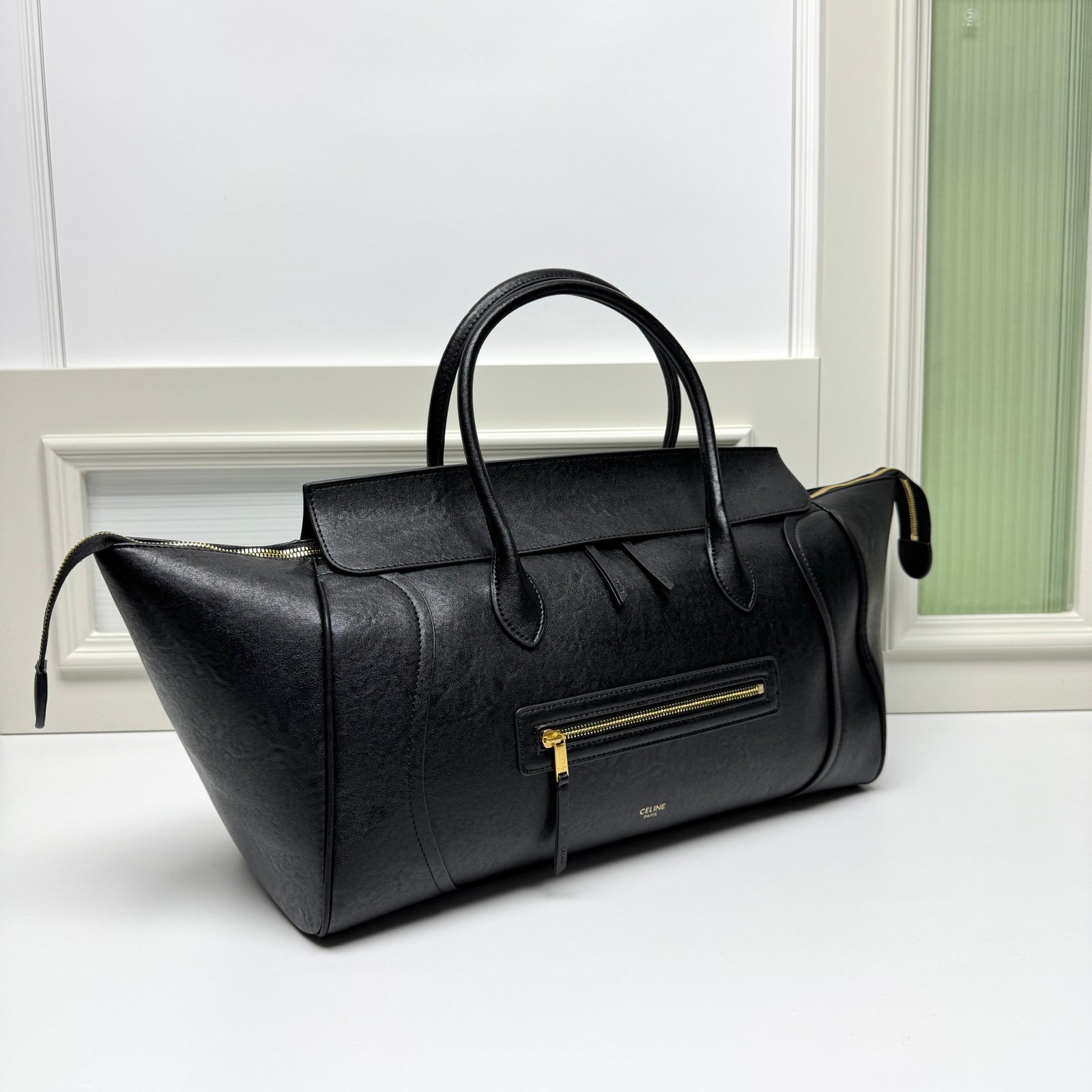 CELINE Mini Ava Triomphe Noir