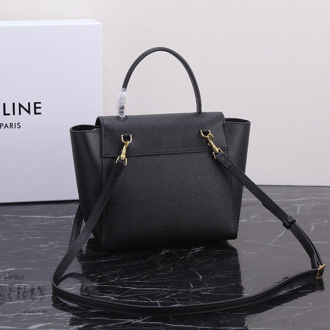 CELINE Triomphe Chaîne Noir