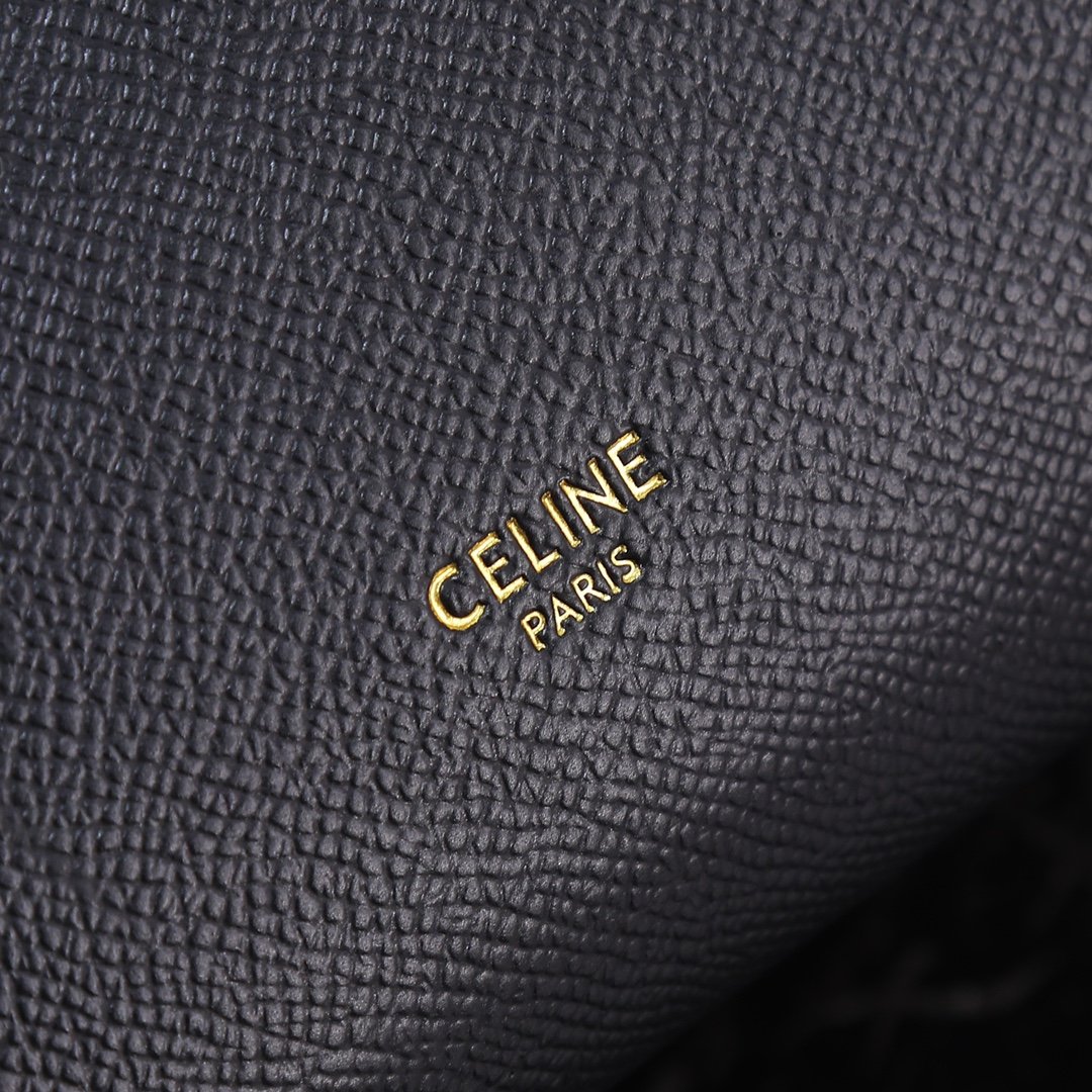 CELINE Triomphe Chaîne Noir