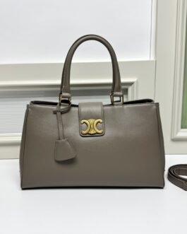 CELINE Triomphe Épaule Gris