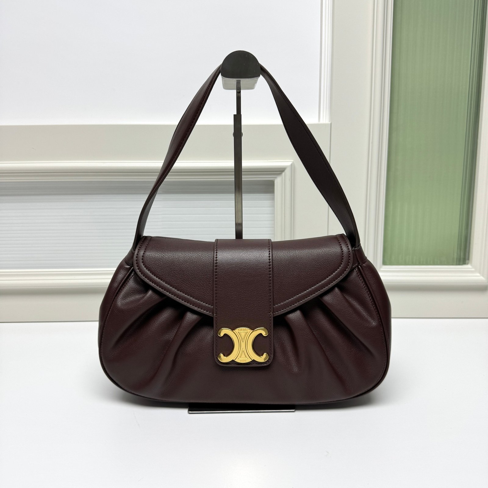 CELINE Triomphe Épaule Marron