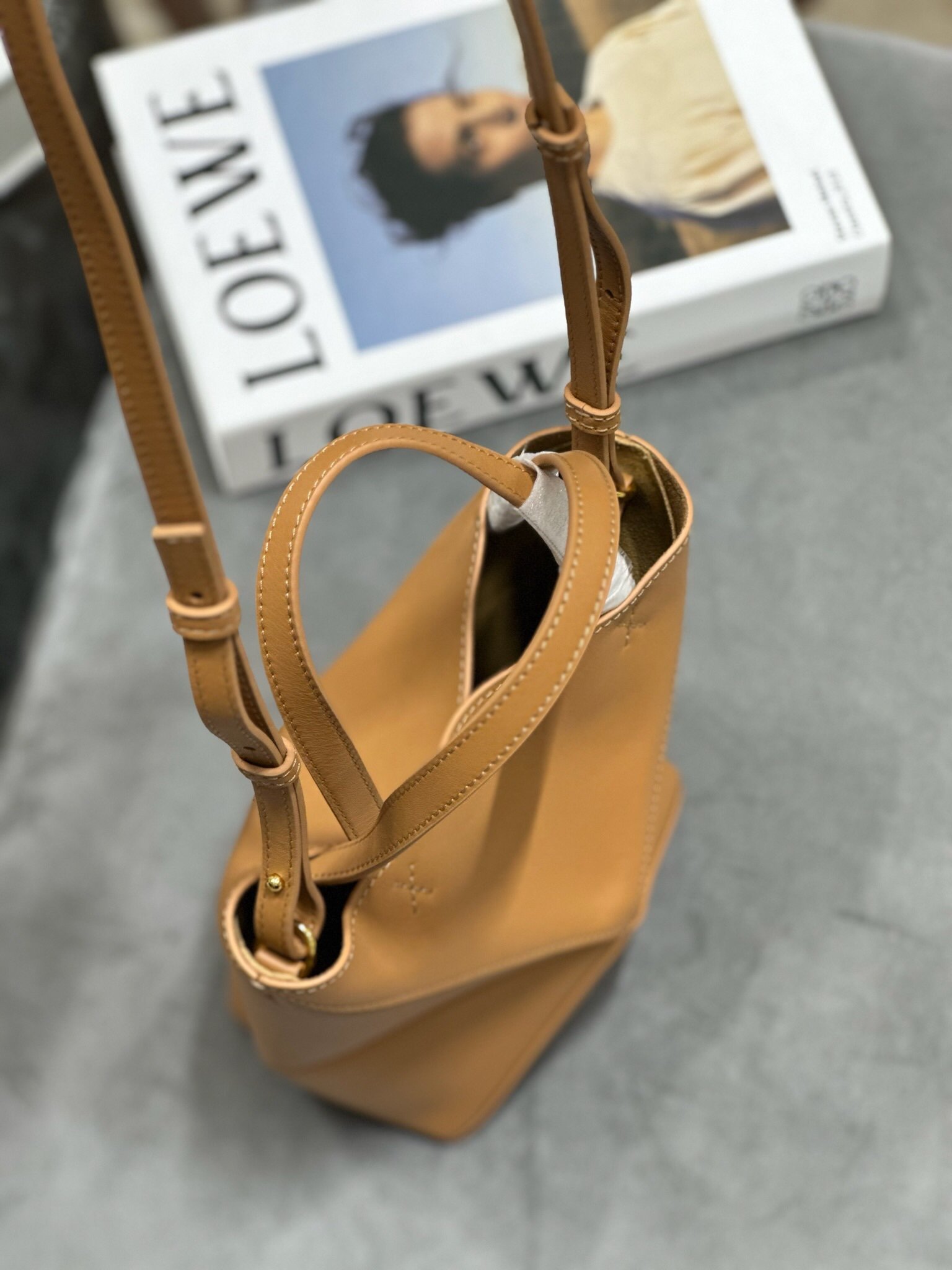 Loewe Flamenco Chain Marron