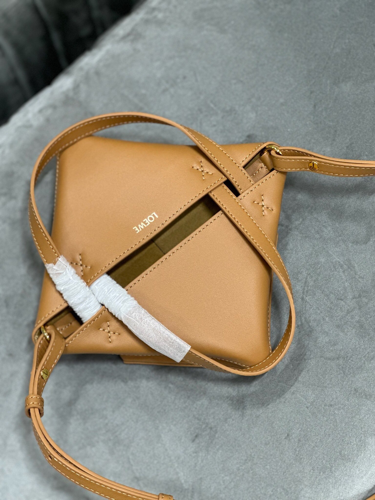 Loewe Flamenco Chain Marron
