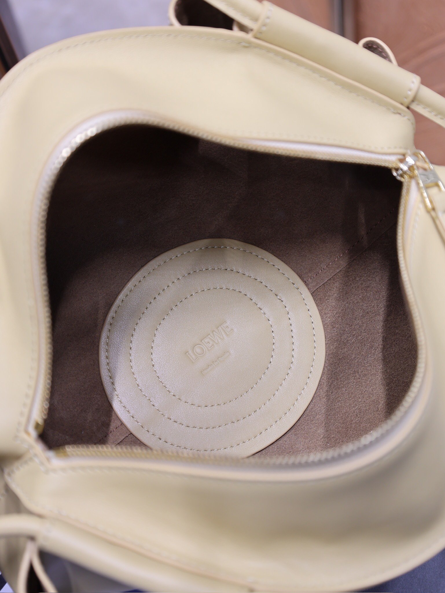 Loewe Mini Shopper Camel
