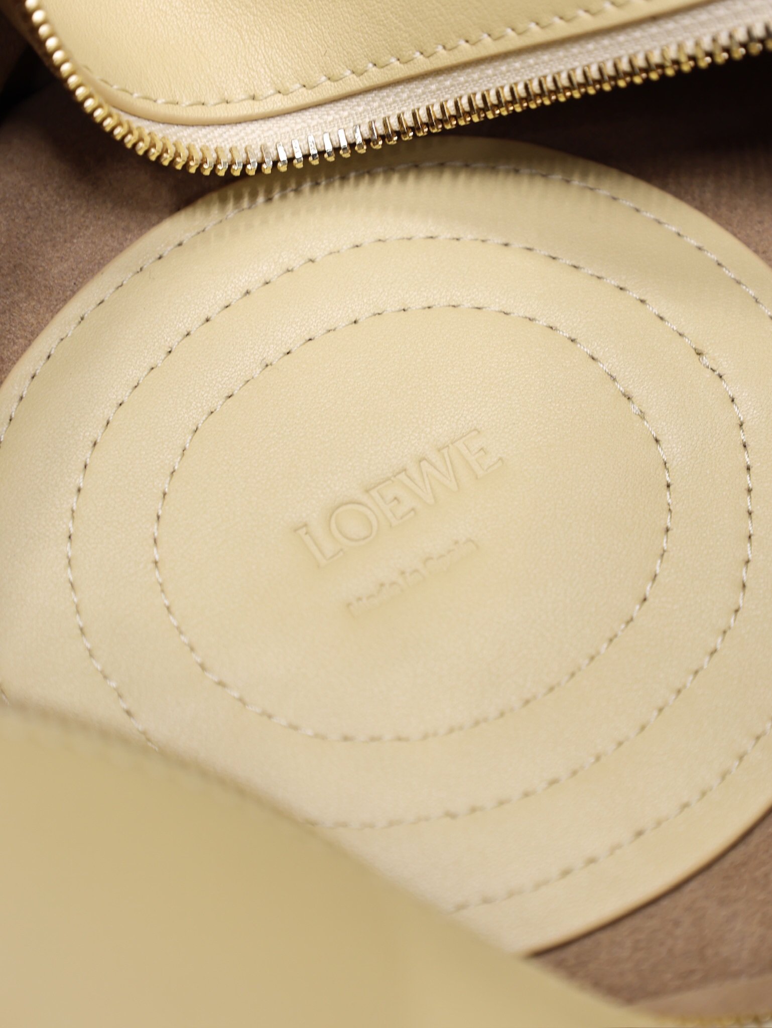Loewe Mini Shopper Camel