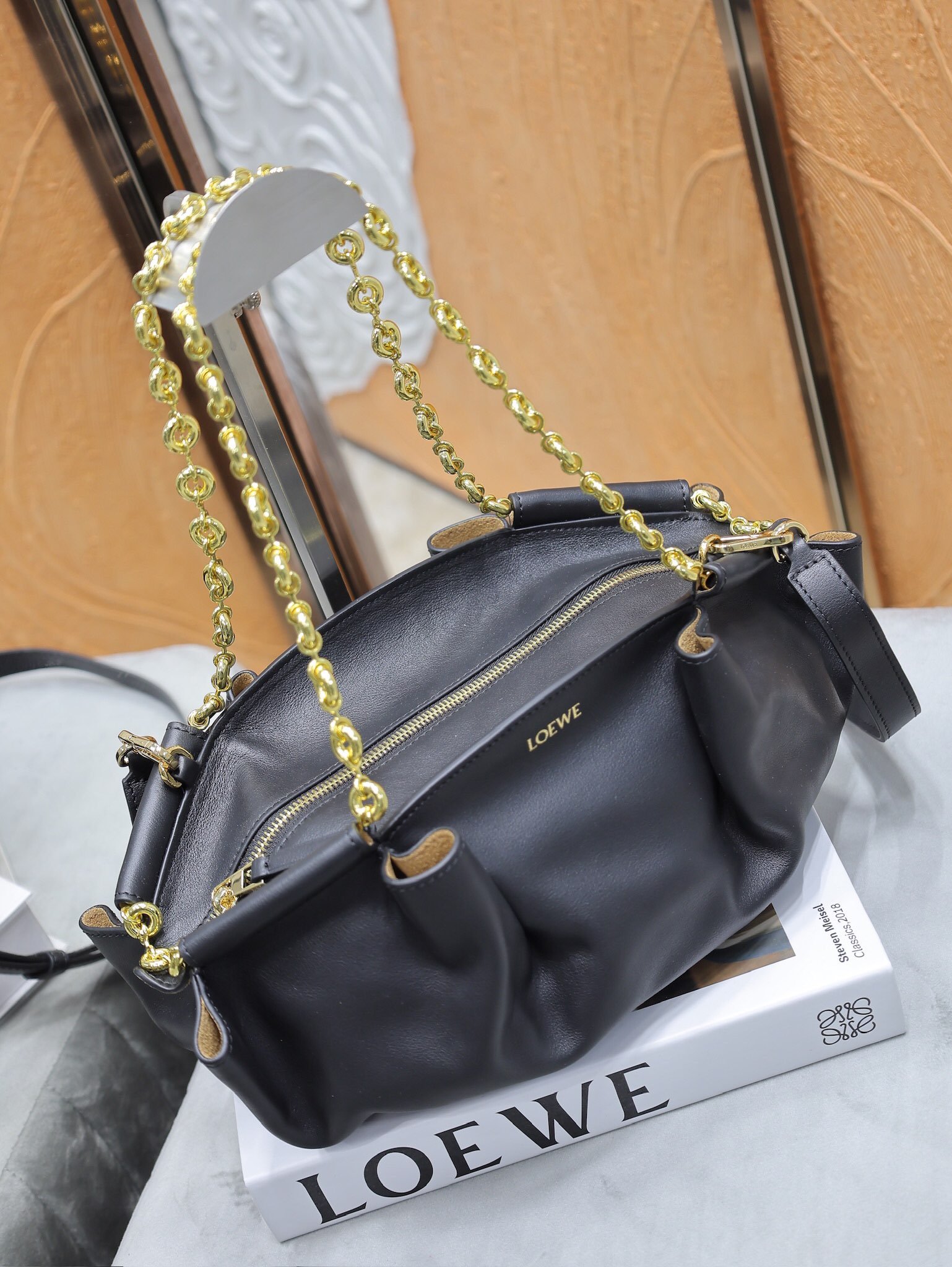 Loewe Mini Shopper Gris